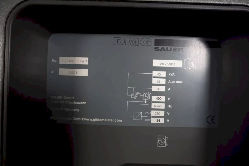 DMG SAUER Ultrasonic 20 Linear CNC Vertical Machining Centers