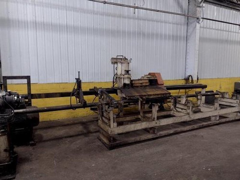 1/2" TO 3" CAPACITY MEDART / MEECO MODEL #3-RFPD CENTERLESS BAR PEELER &amp; TURNER