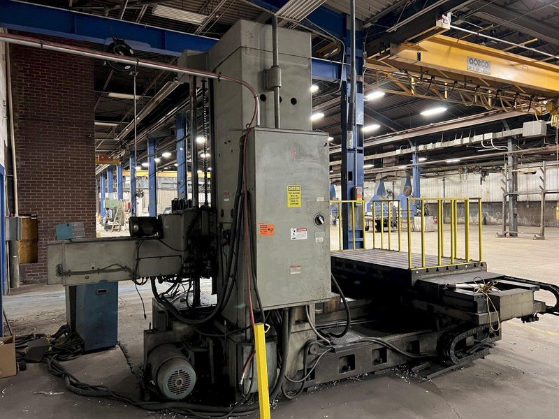 4" SHIBAURA MODEL BT-10B TABLE TYPE HORIZONTAL BORING MILL: STOCK #18188