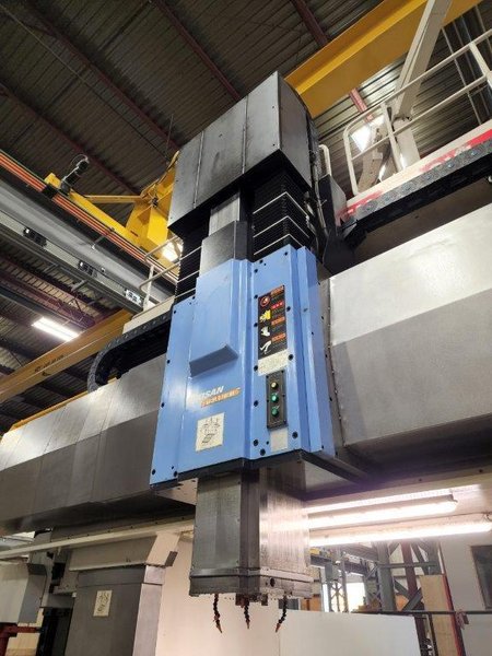 2009 DOOSAN DCM 2740 Gantry Machining Center - 5-Axis, FANUC 18I-MB Controls
