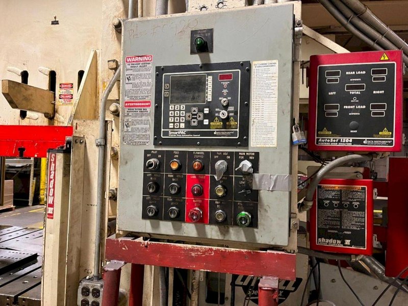 300 TON CLEARING S2-300-72-48 STRAIGHT SIDE PRESS. STOCK # 0522623