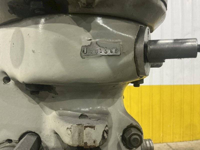 2 HP BRIDGEPORT SERIES I VERTICAL RAM TYPE KNEE MILL WITH DRO: YOBRO #26190