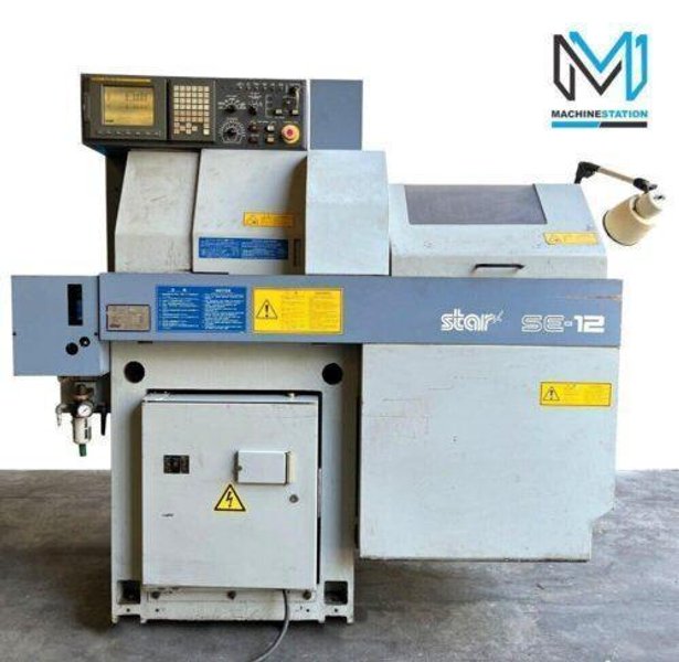 Star SE-12 CNC Swiss Screw Turning Lathe