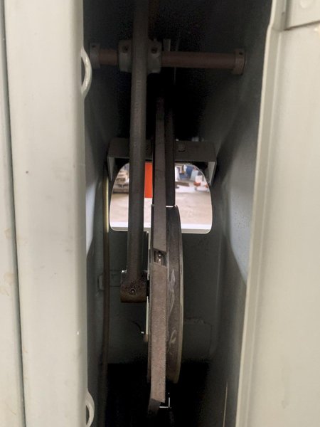 18" GROB FAB18 CONTINUOUS FILE MACHINE. STOCK # 0254724