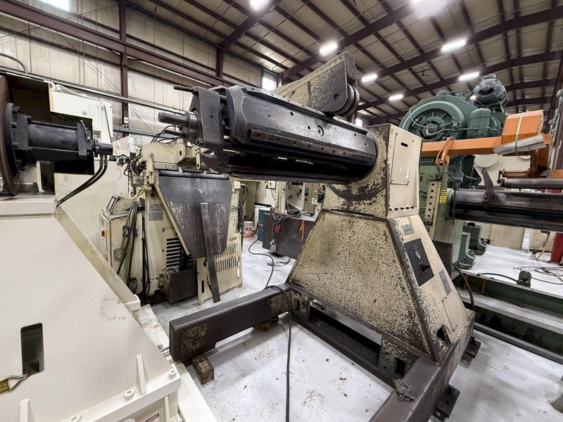 24,000 lbs. x 32" Width Minster Coil Reel and Minster Powered Straightener,  Model#MRH20-38S &amp; MSH30-32-7, Year 2007
