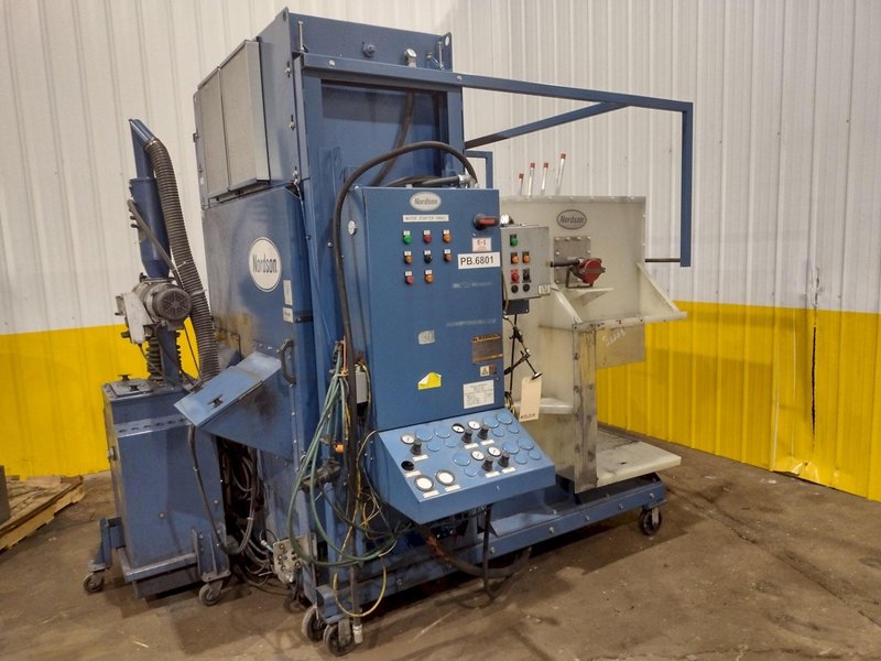 NORDSON POWDER COAT PAINT SYSTEM WITH FEEDER &amp; I-CONTROL: YOBRO #26208