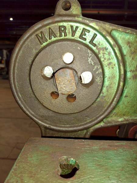 5/8" MARVEL REBAR &amp; ROUND STOCK PNEUMATIC CUTOFF SHEAR: STOCK #19157