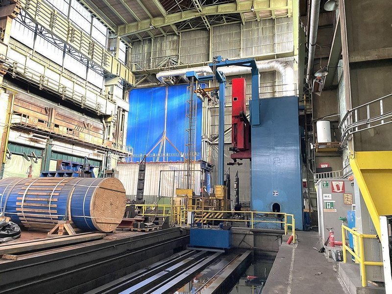 Schiess 80 DF - Ø 9000 x 5547 mm CNC