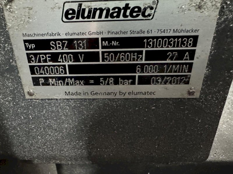 Elumatec SBZ131.10 Travelling Head Profile Machining Center