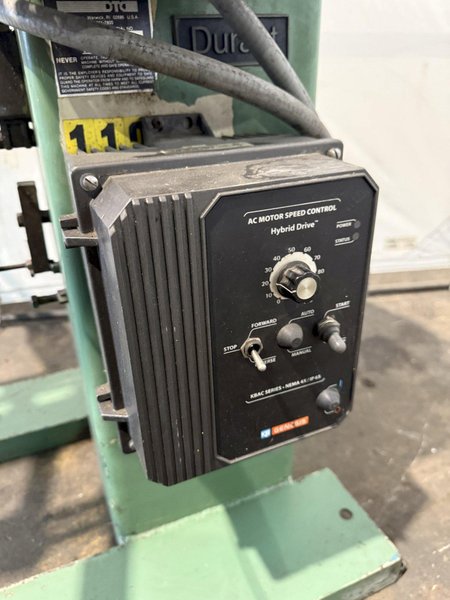 1,800 LB X 12" RAPID AIR XL-1812-M POWERED UNCOILER. STOCK # 0773625