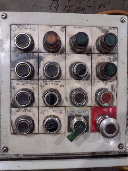 24" WIDE X .093-.250" X 6,000 LB LITTELL SERVO COIL FEED LINE: STOCK #19223