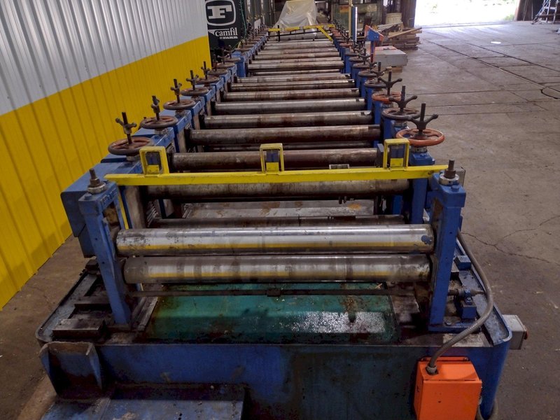 17 STAND X 4" X 48" B&amp;K MODEL #2B-35 RAFTED ROLLFORMER: STOCK #18127