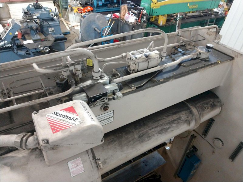 140 TON X 10' WYSONG MODEL #THS140-120 "HIGH SPEED" HYDRAULIC PRESS BRAKE: STOCK #13918