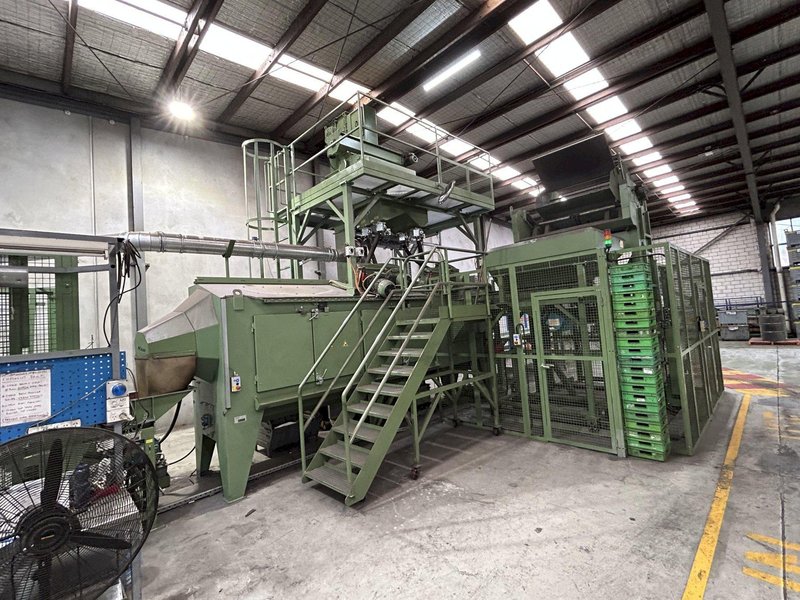 ROSSLERRMBD 500/4 SHOT BLAST UNIT W/ DONALNDSON DFE19 DUST COLLECTOR (NEW 2022)