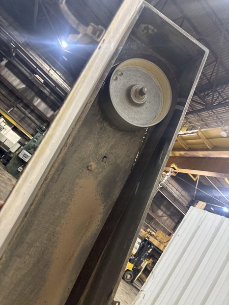 4" WIDE X 15 HP G&amp;P MODEL #4168 BELT GRINDER ATTACHMENT: YOBRO #24161
