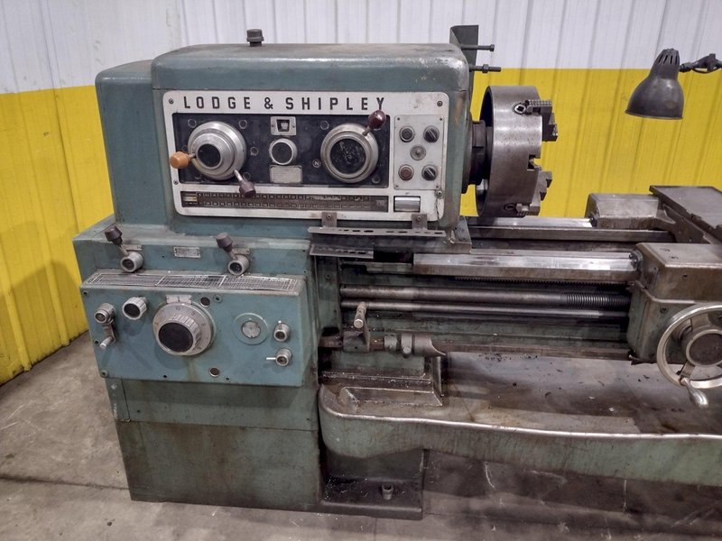 20" X 54" LODGE &amp; SHIPLEY TOOLROOM ENGINE LATHE: YOBRO #24978