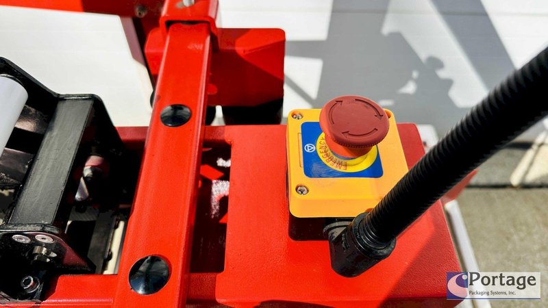 Eagle T100 Carton Sealer  |  Side Driven Belts  |  Top and Bottom 3” Tape Heads  |  Adjustable Carton Sealer