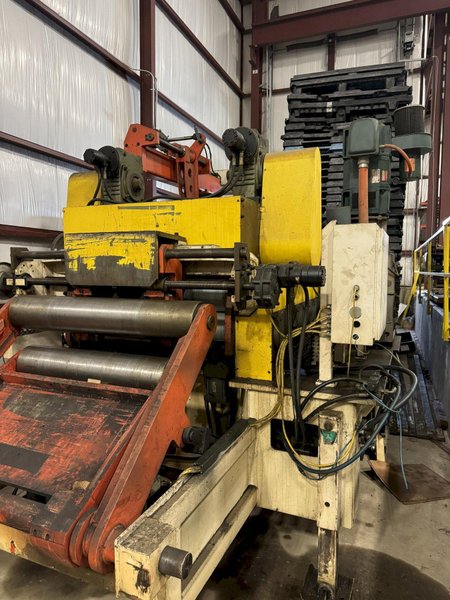 30,000 LB X 42" X .312" U.S. MACHINE CO M24 COIL-FEEDLINE. STOCK # 0446525
