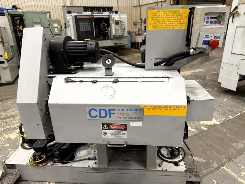 Mori Seiki NZX2500/600L Twin Turret CNC Lathe, 2012 – Chip Conveyor, Tooling