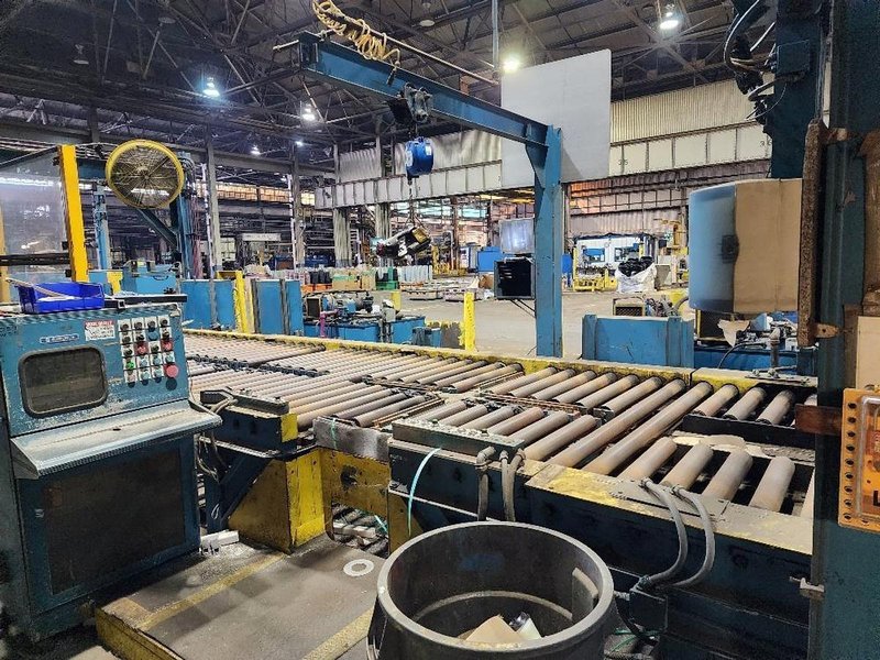 72" OD x 10,000 LBS STAMCO BANDING LINE