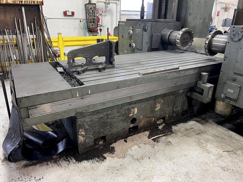 50 HP FRITZ WERNER  DOUBLE SIDED MODEL #FP7V2 HEAVY DUTY DUPLEX MILL/MILLING MACHINE. STOCK # 0309623