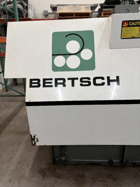 10' x 1" BERTSCH MODEL #100-10 4 ROLL HYDRAULIC PLATE ROLL, 2018: YOBRO #24784