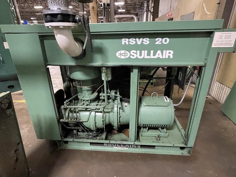 60 Hp Sullair RSVS 20-60A Rotary Screw Vacuum System, 2024