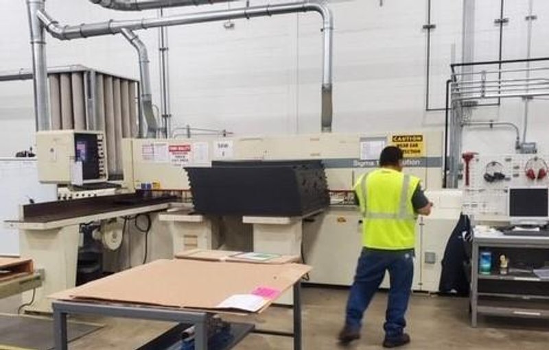 SCM SIGMA MODEL 115 PANEL SAW STOCK #2436
