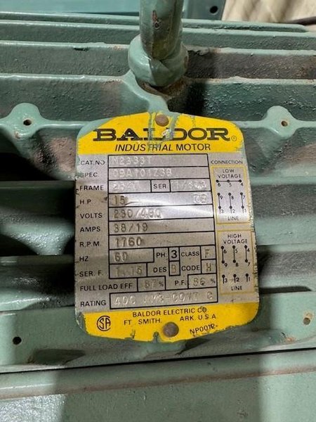 1 - PREOWNED WAYNE AIR COMPRESSOR, S/N: 238081