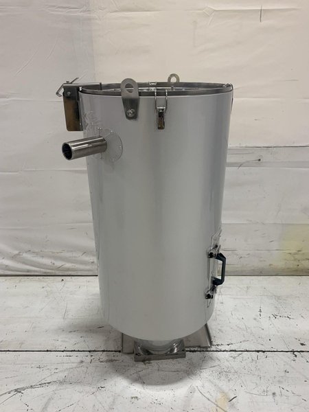 New AEC Drying Hopper, WH100, Approx. 100 lb Capacity, Insulated, Stainless Steel