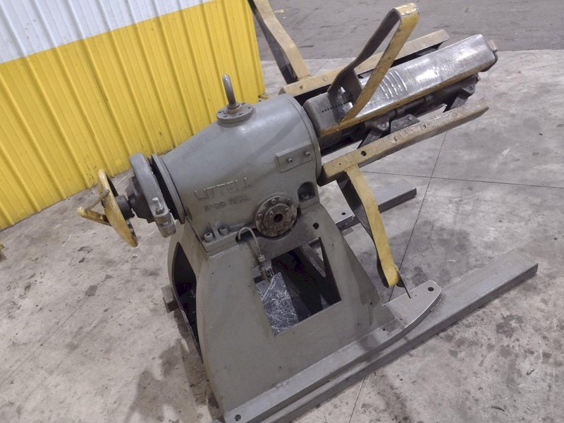 10,000 LBS X 30" LITTEL MODEL #90-30 PULL OFF COIL REEL UNCOILER: YOBRO #23896