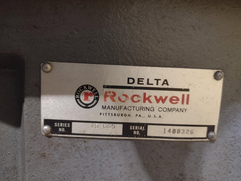 DELTA TABLE TOP VARIABLE SPEED DRILL: STOCK #23264