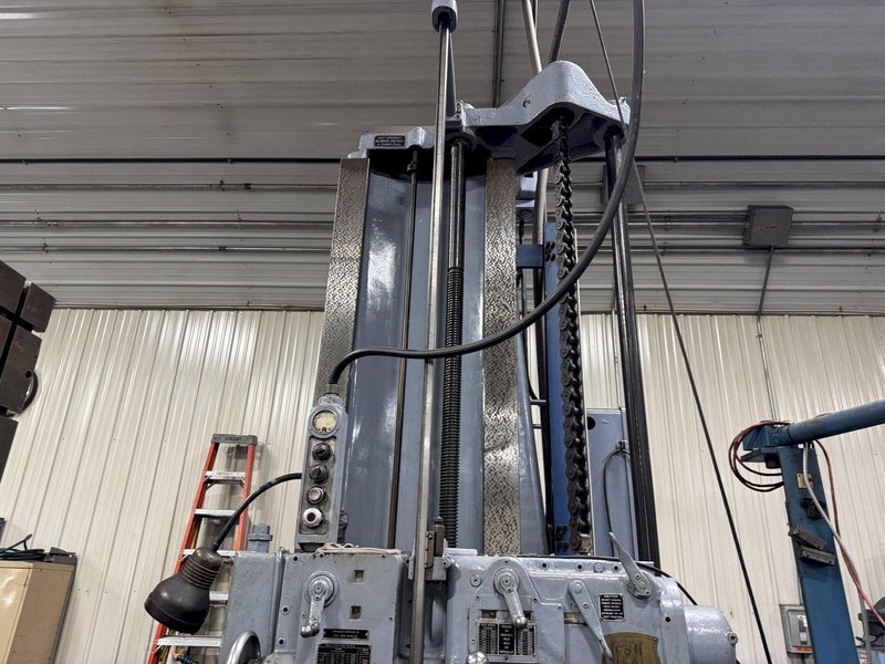 5" Giddings &amp; Lewis Model 350T Table Type Horizontal Boring Mill