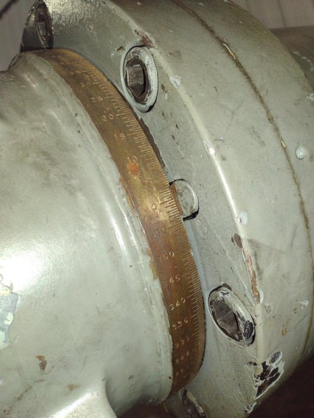 50 TAPER GIDDINGS &amp; LEWIS RIGHT ANGLE BORING HEAD, OFF 5" SPINDLE MILL: YOBRO #24743