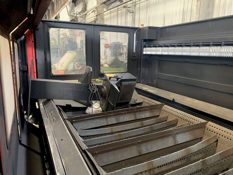 4000 WATT X 60" X 120" AMADA MODEL #FO3015NT LASER CUTTING CELL STOCK #3064