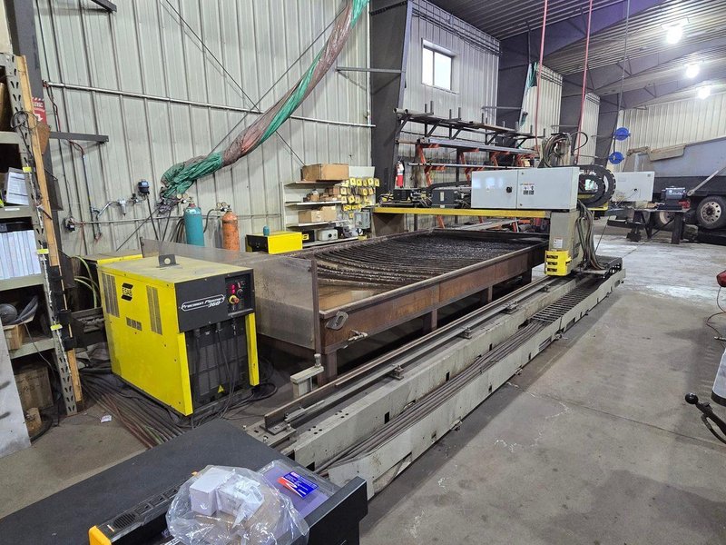 8′ x 18′ ESAB Combirex DX 3000 CNC Plasma System, 2012 – 360 Amp Precision Plasmarc 360
