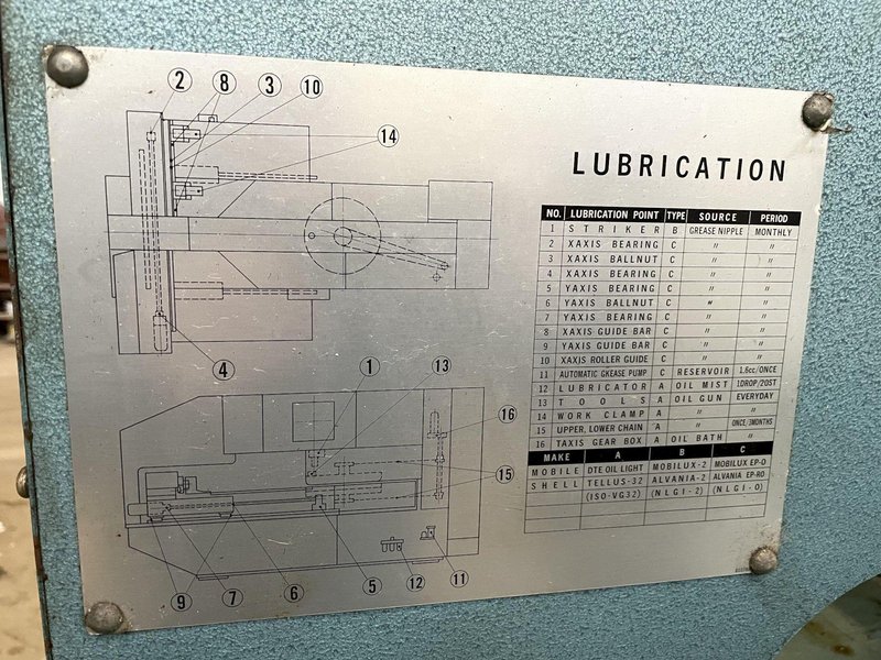 20 TON AMADA PEGA-204040 CNC TURRET PUNCH