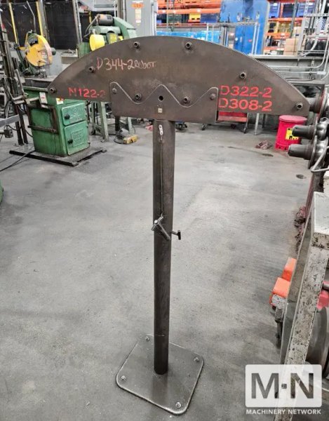 Simasv CH-3380 3" x 3" x 0.31" Hydraulic Angle Bending Roll, 2002