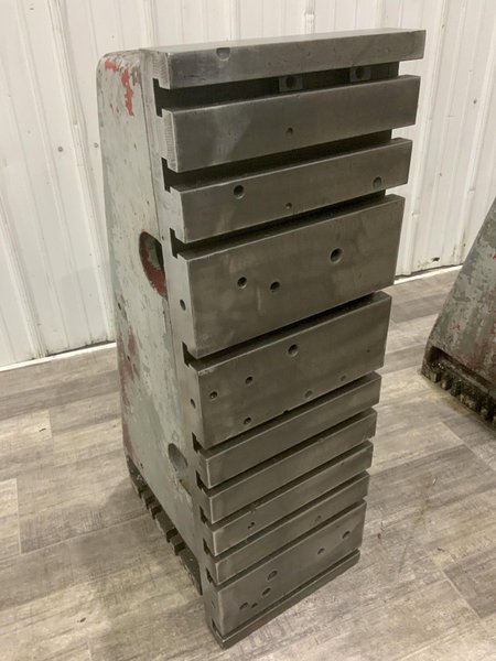 1 SET OF 12" X 36" G &amp; L T SLOTTED ANGLE PLATES: STOCK #81243"