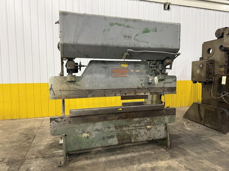 55 TON X 8' CHICAGO DREIS &amp; KRUMP MODEL #68B MECHANICAL PRESS BRAKE D&amp;K : YOBRO 26148