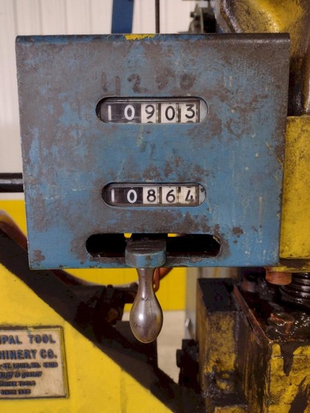 55 TON X 10' WYSONG MODEL #55-8 MECHANICAL PRESS BRAKE: STOCK #22730