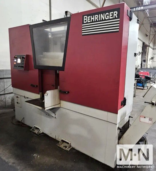 16" x 20" Behringer HBE 411A Automatic Horizontal Band Saw, 2016