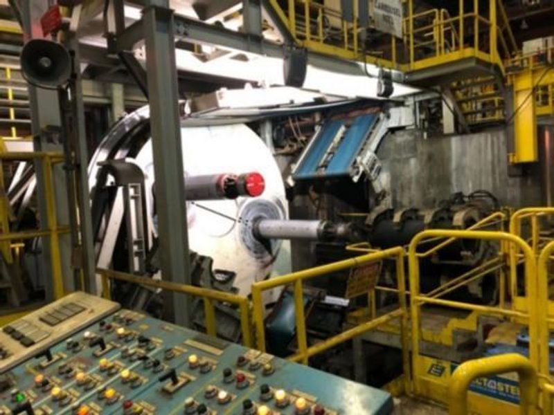 54" (1400mm) x 60,000# KAWASAKI-MITSUBISHI DOUBLE MANDREL CAROUSEL RECOILING