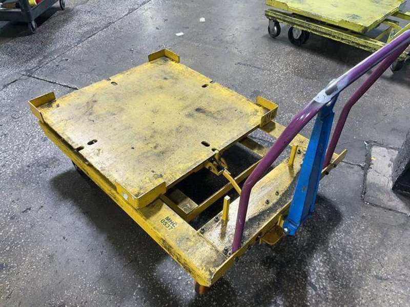 Argus 40” X 40” / 2500 Lbs Rotating Flat Deck Cart