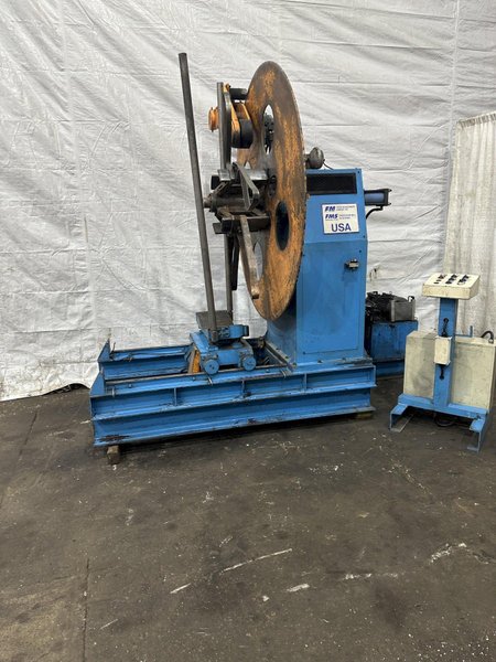 8000 LB X 12" FMC COIL REEL &amp; COIL CAR  : STOCK #77219