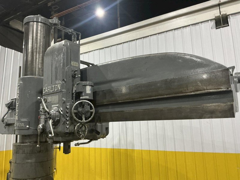 8' X 19" CARLTON MODEL #4A RADIAL ARM DRILL: YOBRO #25902