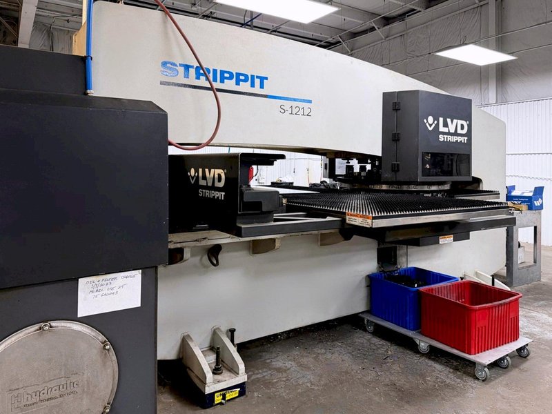LVD Strippit S-1212 Turret Punch