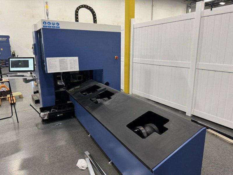 3,000 Watt Otinus 9×240″ Fiber Tube Laser Cutting Machine, 2024 – In Stock, Install &amp; Training Included!