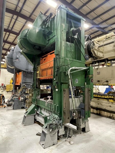 300 Ton BLISS Model SC2-300-60-48, Used Straight Side Mechanical Metal Stamping Press For Sale