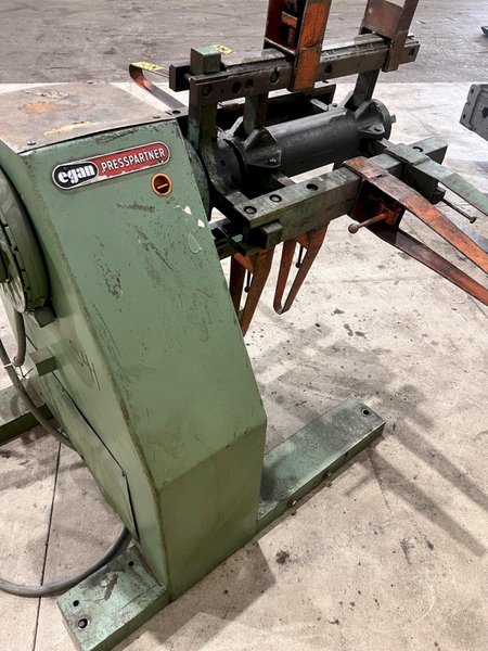 4,000 LBS X 20" EGAN MODEL #M-401-20 PULL OFF UNCOILER COIL REEL: STOCK #21119